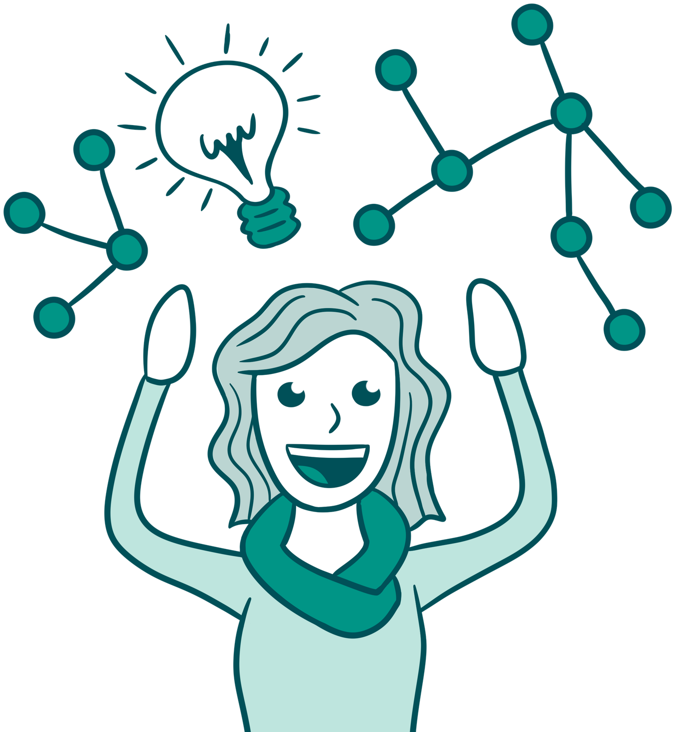 Illustratie over AI in onderwijs